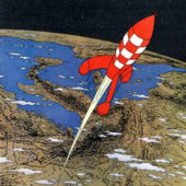 Voyage en microfusée #2 ::: Rocket on the beach
